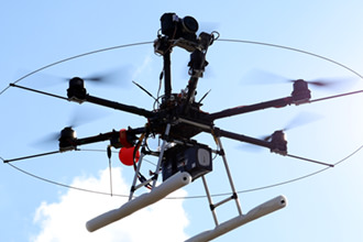 イメージ画像：ドローン（UAV）空撮